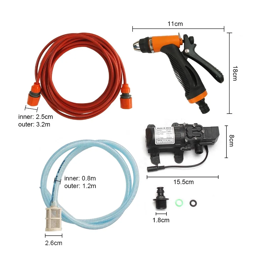12V Car Wash Washing Machine Cleaning Electric Pump Pressure Washer Device Tool | Автомобили и мотоциклы