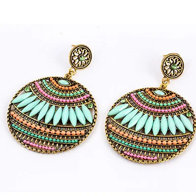 Earrings For Women Boucle D'oreille Femme 2019 Pendientes Mujer Moda Hollow Out Trendy Korean Statement Joker Temperament | Украшения и
