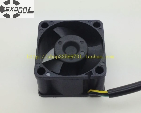SXDOOL R124020BM 4020 DC 12V 0 16 AMP двойной шарикоподшипник вентилятор 4 проводной ШИМ Клевер