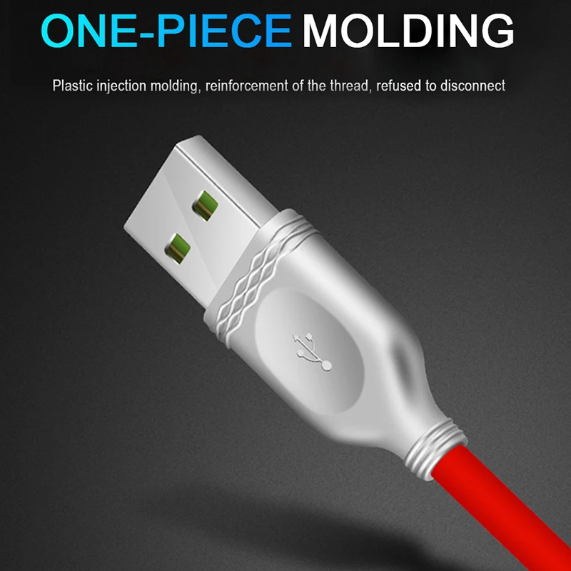 ! ACCEZZ TPE кабель для быстрой зарядки Micro usb type C samsung Xiaomi 5 освещение iPhone X 7 8 6 Plus 3A USB