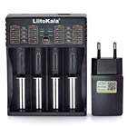 Зарядное устройство Liitokala Lii-402 202 100 100B, Зарядка 18650 3,7 V 26650 16340 18650 NiMH литиевых батарей + 5V 2A вилка