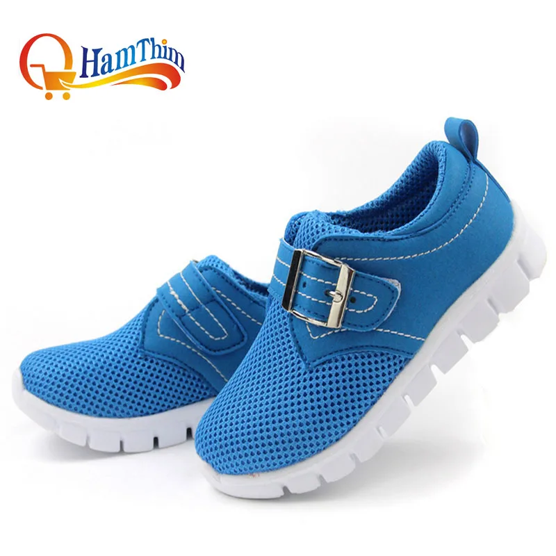 Новая дышащая детская Обувь 2017 бренд для мальчиков Спортивная обувь девочек