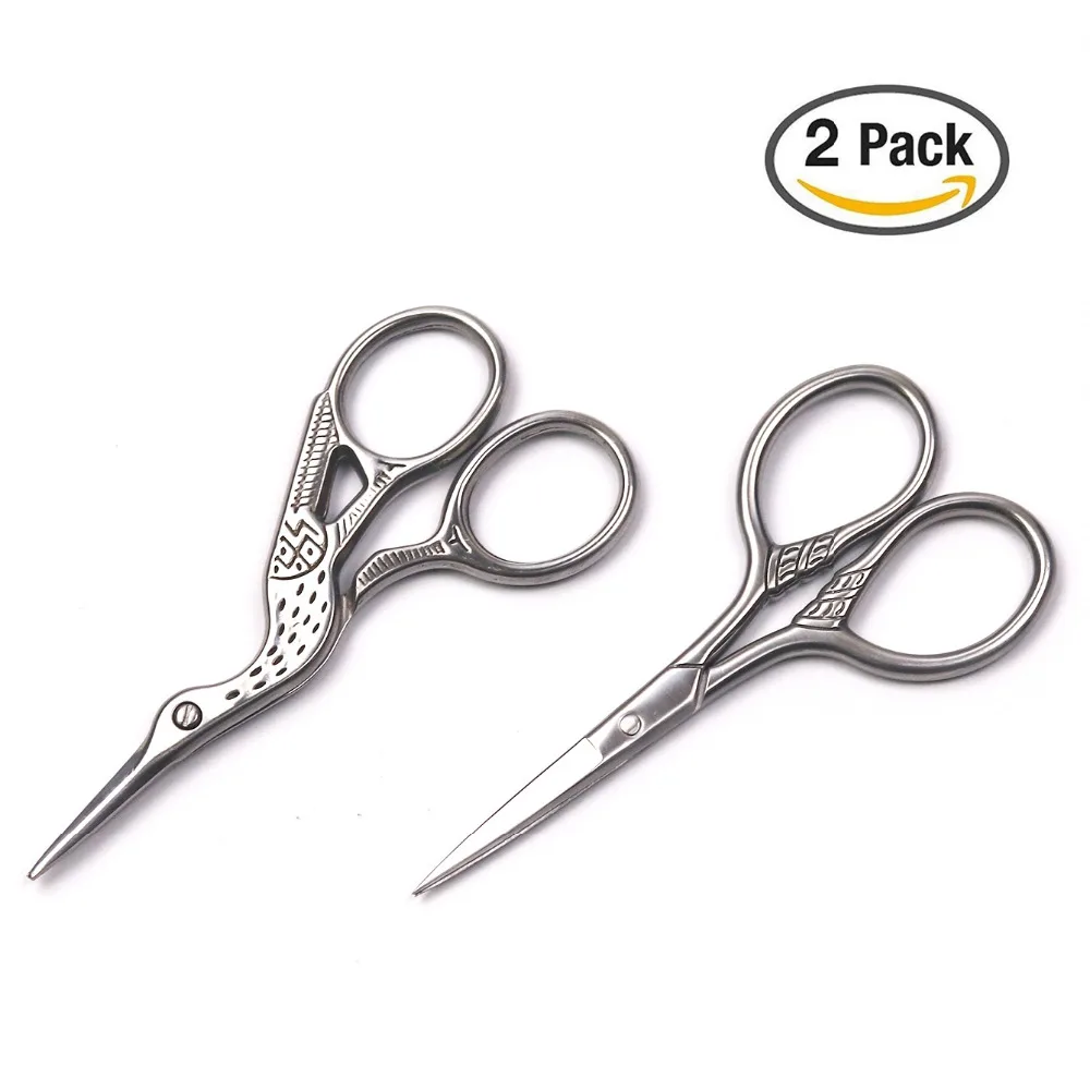 2 шт./компл. винтажные ножницы сшитые крестиком европейские ремесленные шитья