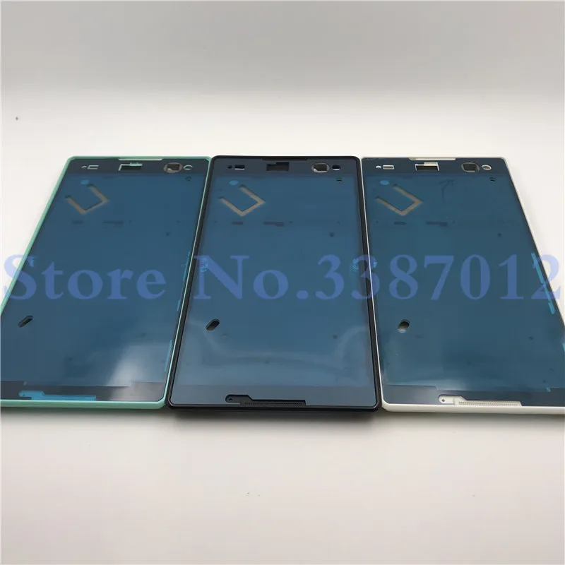 Оригинальная рамка ЖК-дисплея для Sony Xperia C3 S55T S55U передняя панель экрана |
