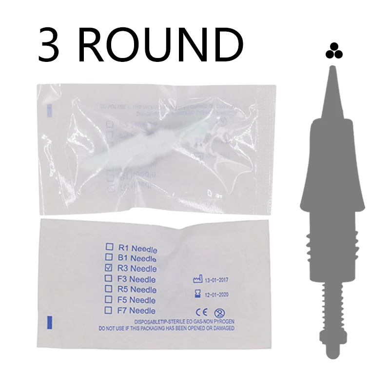 Картриджи Artmex V8 V6 V3 3 Prong 50 шт. полуперманентный макияж тату машина запасные части