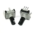 5 шт. Поворотный энкодер EC12 аудио цифровой потенциометр 15 мм ручка