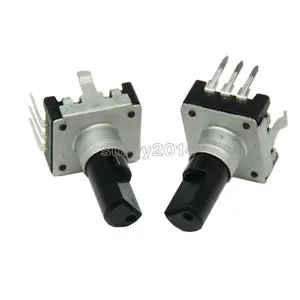 5 шт. Поворотный энкодер EC12 аудио цифровой потенциометр 15 мм ручка