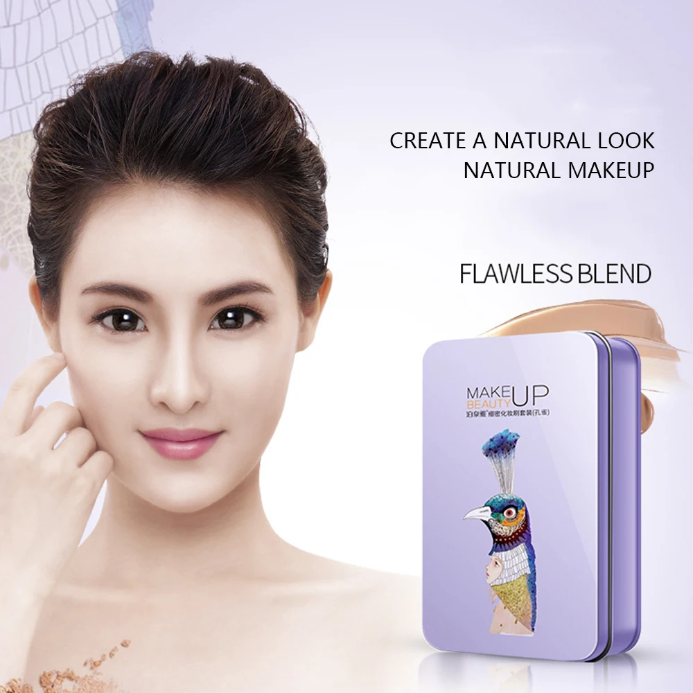 2019 модный набор для макияжа power Eyesshadow подводка глаз мягкий толстый макияж кисти