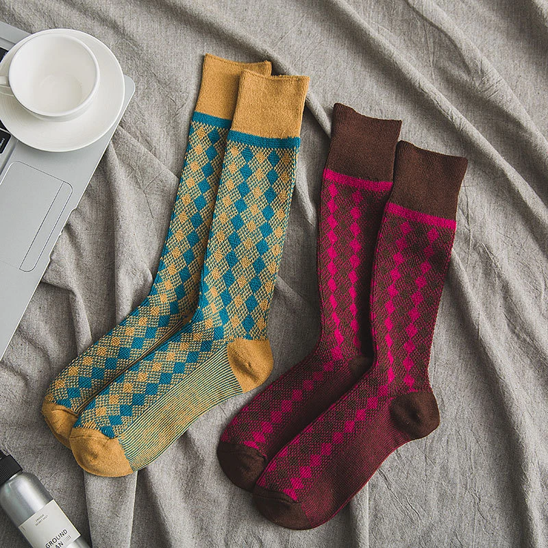 Осенне-зимние толстые хлопковые носки [EIOISAPRA] женские длинные японские с
