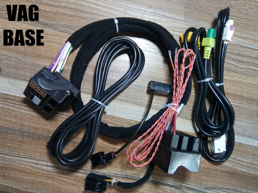MQB платформа Golf 7 MK7 Passat B8 Tiguan MQB автомобиль MIB STD2 ZR NAV Откройте для себя Pro радио адаптер кабель провода жгут
