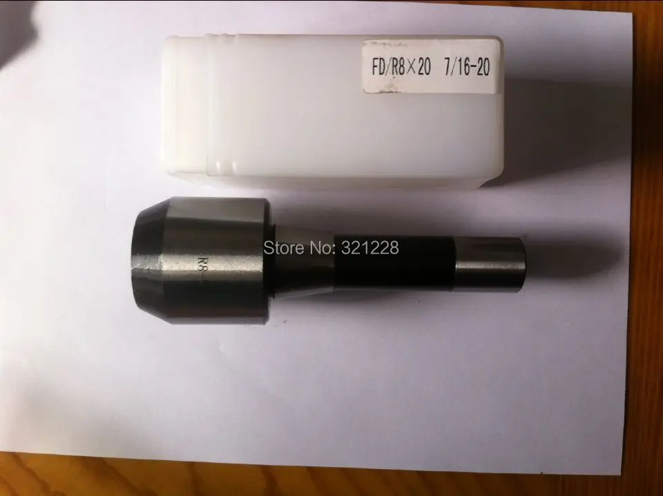 Концевая фреза R8 arbor d = 20 мм адаптер концевой фрезы стандартный держатель