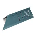 Пластиковая деревообрабатывающая 3D угловая линейка древесного ремесла писатель Т-типа многофункциональный угол линейки 90 градусов лазерный уровень