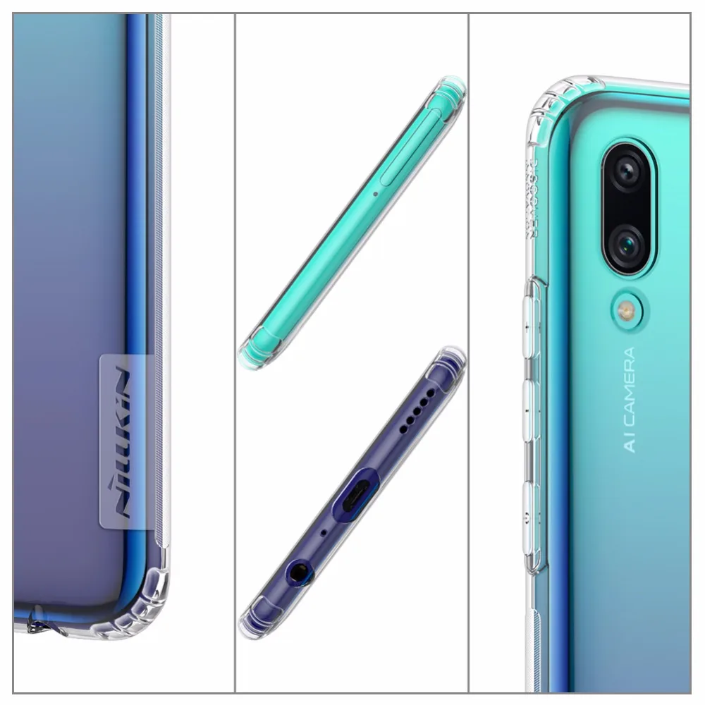 Чехол NILLKIN для huawei P Smart, чехол из ТПУ, прозрачный мягкий чехол для huawei P Smart