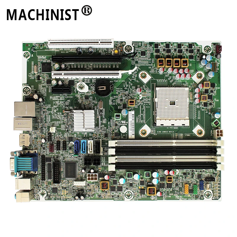 676196 002 оригинал для HP PRO 6305 SFF A75 настольная материнская плата FM2 DDR3 703596 001 501 601 100%