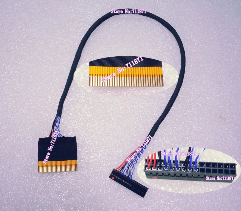LVDS 1ch 8 бит 30 P 1 0 Шаг FFC FPC ЖК экран кабель мм Pin FPC/FFC Экран Линейный кабель|cable c|fpc ffcfpc