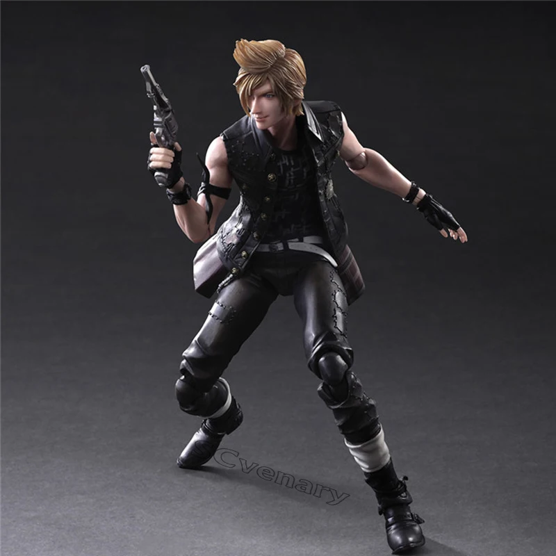 Prompto Аргентум аниме фигурку Играть искусств Final Fantasy XV ПВХ коллекция хобби