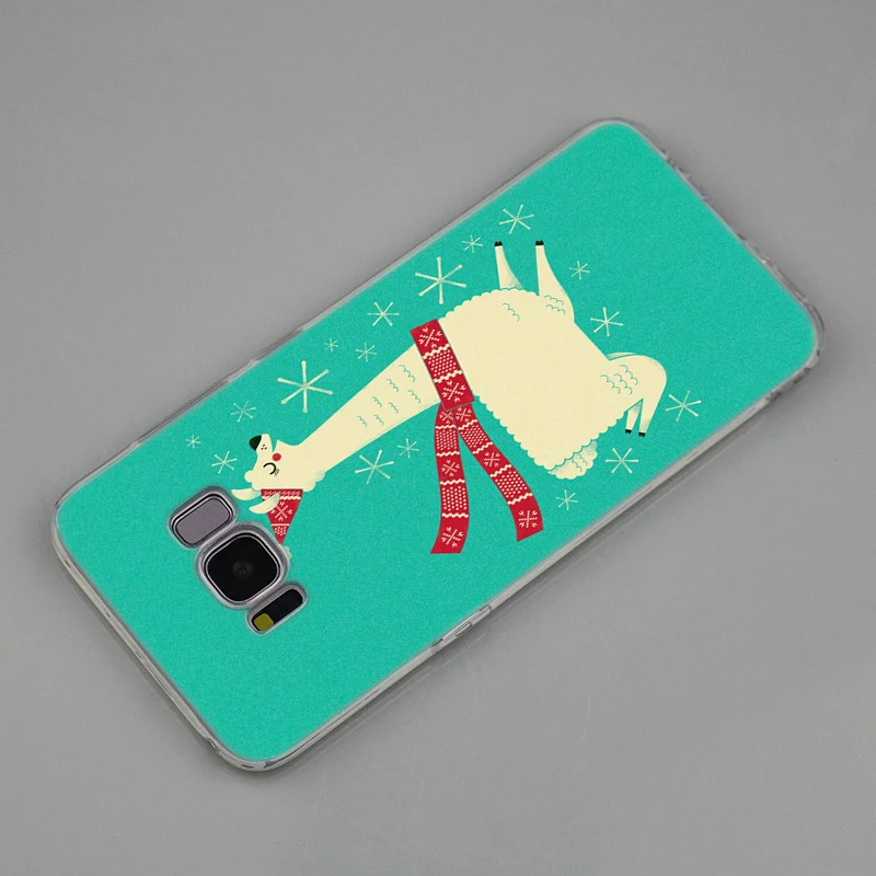 Горячий Альпака лама прозрачный мягкий силиконовый чехол для Samsung Galaxy Note 10 Plus 5 S8 S9