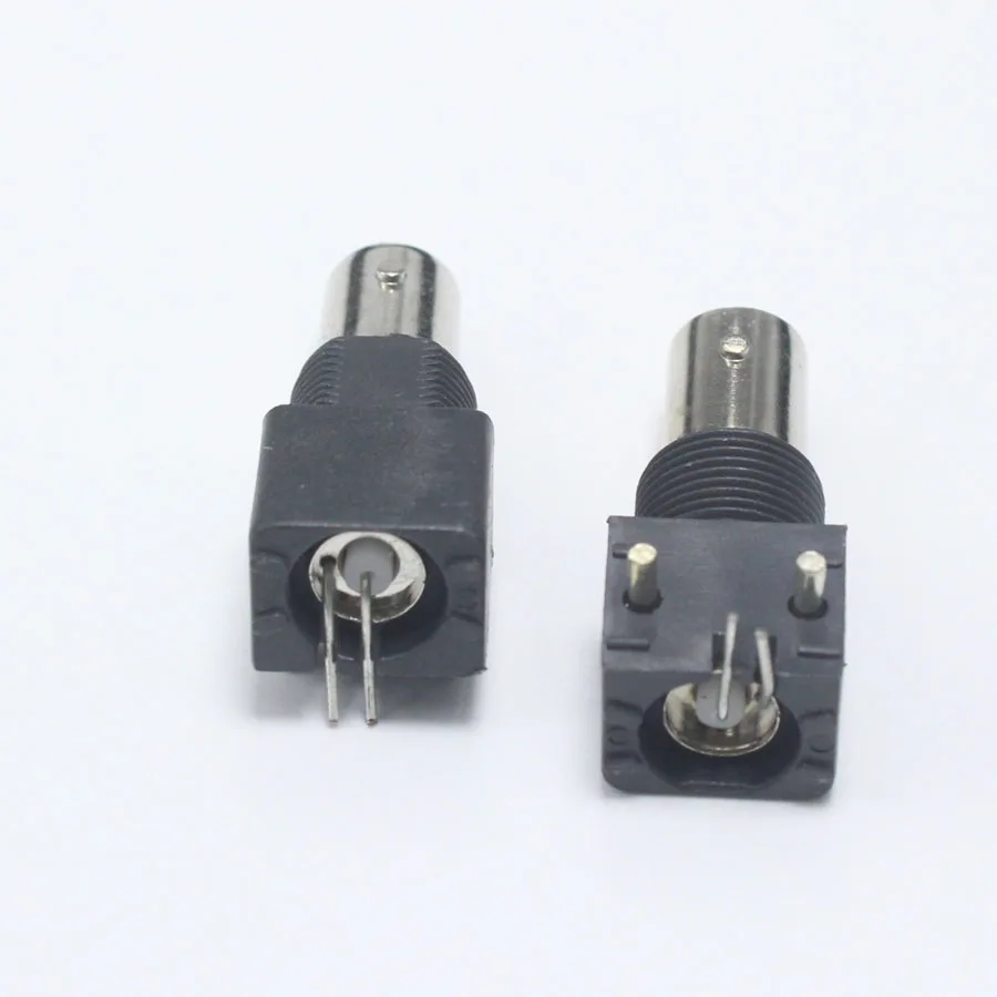 EClyxun 1 шт. черный BNC Гнездовой разъем коаксиальный Q9 PCB панель монитор видео