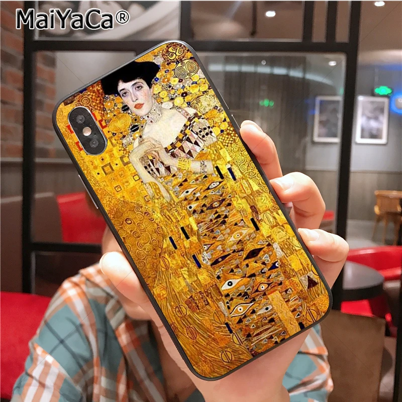 Новый чехол для телефона Gustav Klimt iphone 11 12 Pro X 8plus 7 6S plus 5s se 7plus 12mini|Бамперы| |
