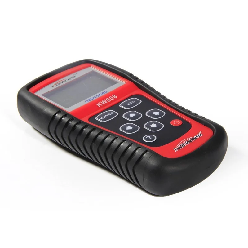 Профессиональный KW808 EOBD OBD2 OBD сканер автомобильный компьютер диагностический инструмент то же самое с MS509 авто код ридер