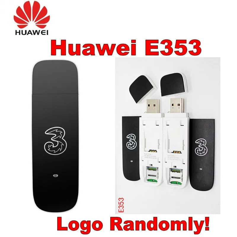 Оригинальный разблокированный Модем Huawei E353 21 м (логотип выбирается случайным