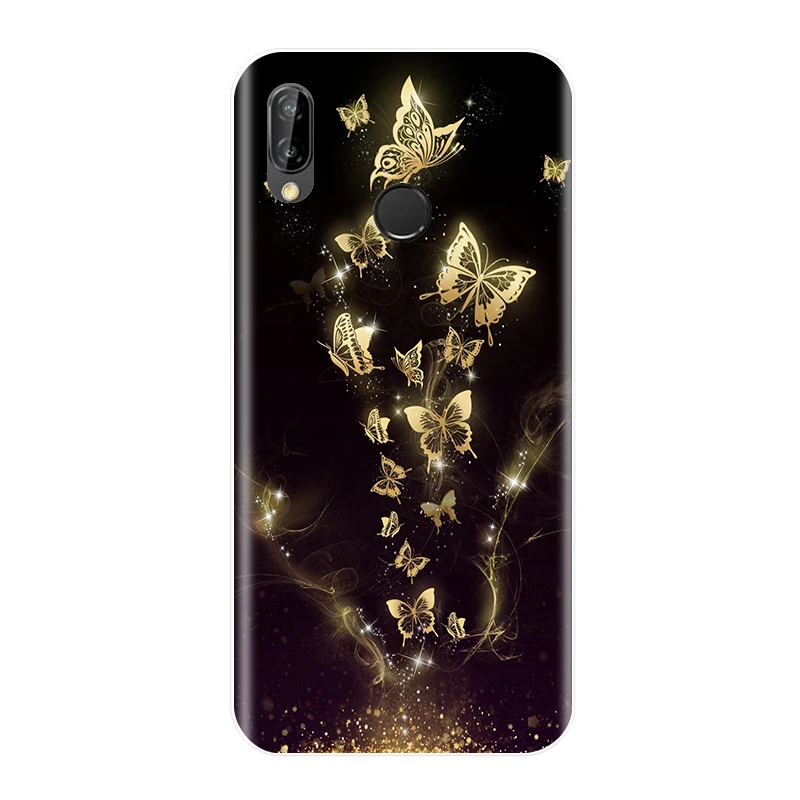 Чехол для телефона huawei P20 Pro P9 Lite Mini, Мягкая силиконовая задняя крышка с милым котиком для huawei P20 P10 P9 P8 Lite чехол