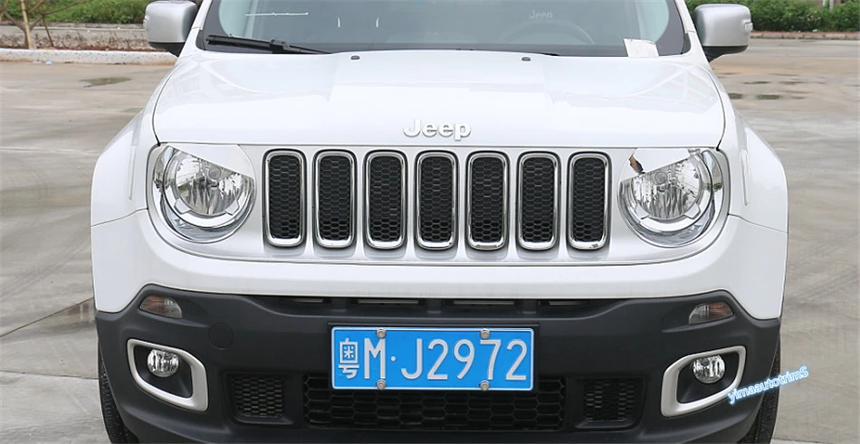 2 шт. передние фары для Jeep Renegade 2015 2016 2017 2018 2019 / ABS | Автомобили и мотоциклы