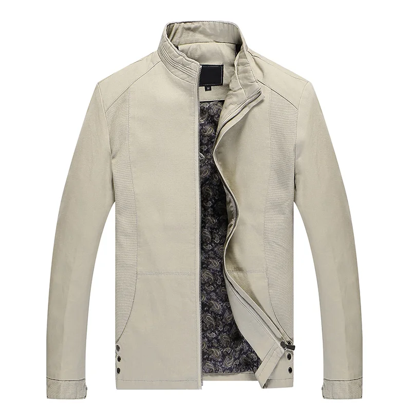 2019 Осенняя модная деловая мужская куртка/однотонное пальто с длинными рукавами