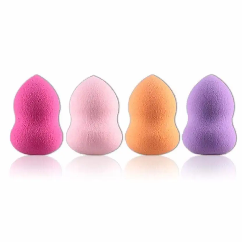 4 шт Pro beauty Make Up спонж для очищения макияжа средство для снятия макияжа слоеный набор тональный спонж мульти форма губки Прямая поставка# Y