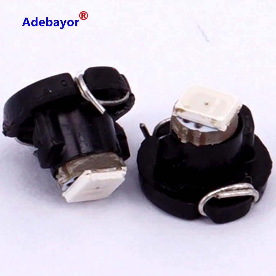 30 X T3 1210 SMD 3528 LED клиновидные датчики диаметр 8 мм Лампочка Авто инструмент лампа