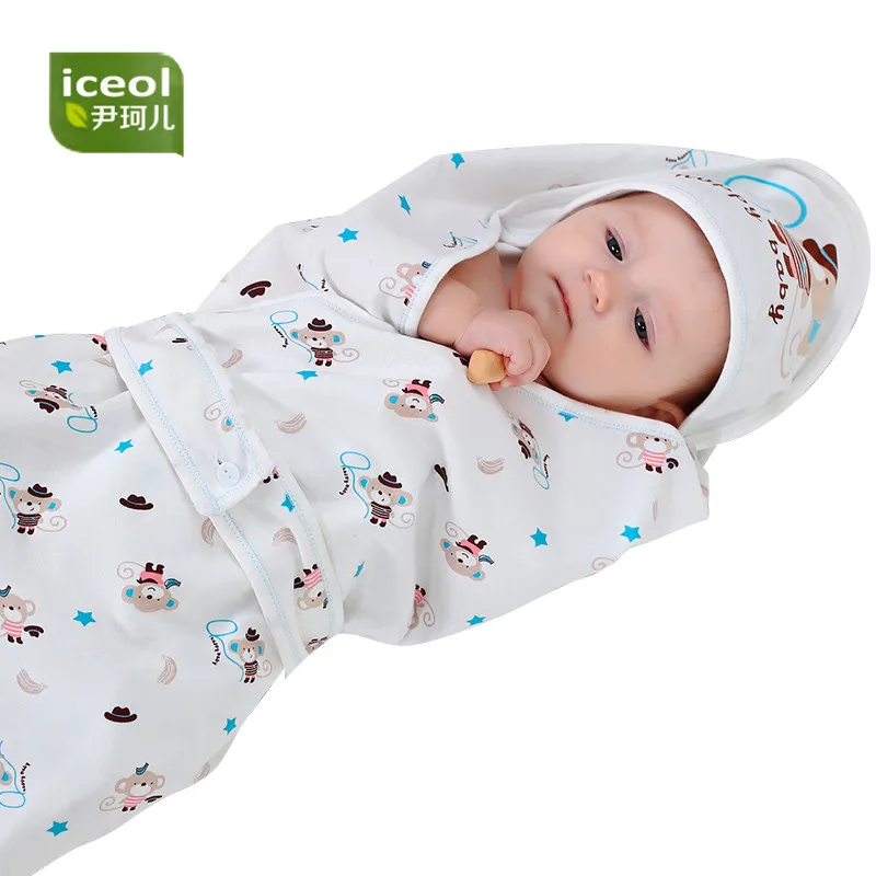 Конверты для малышек ребенка органических 100% хлопок Aden Anais спальный мешок