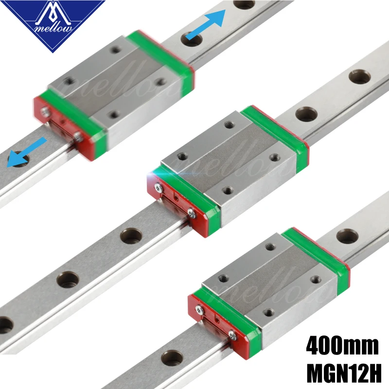 Newest Mellow 5PCS BLV Mgn Cube Frame 400MM Mgn12H linear Rails For DIY CR10 3D Printer Z Height 365MM Parts