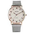 Кевин Простые Модные женские туфли кварцевые наручные часы Кристалл Дизайн Нержавеющаясталькожаный ремешок для часов Повседневное часы best подарок женский