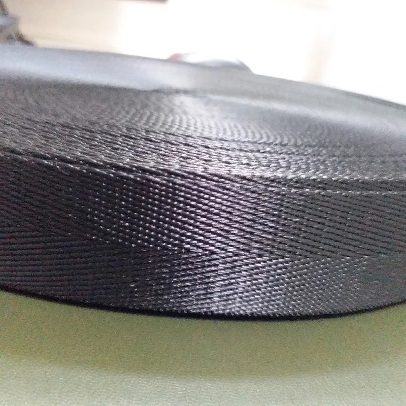 Лента нейлоновая плетеная для одежды 25 х50 ярдов|webbing band|woven webbingnylon webbing |