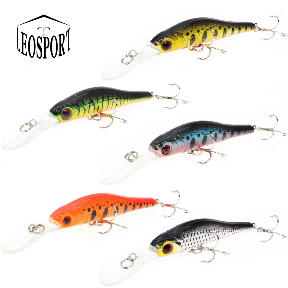 Minnow Fishing приманка кренкбейт снасть жесткая для глубокого плавания искусственная