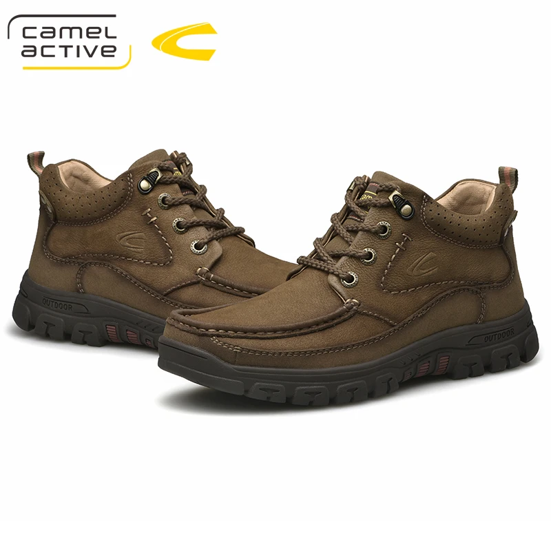 Camel Active новая уличная спортивная теплая брендовая кожаная Водонепроницаемая