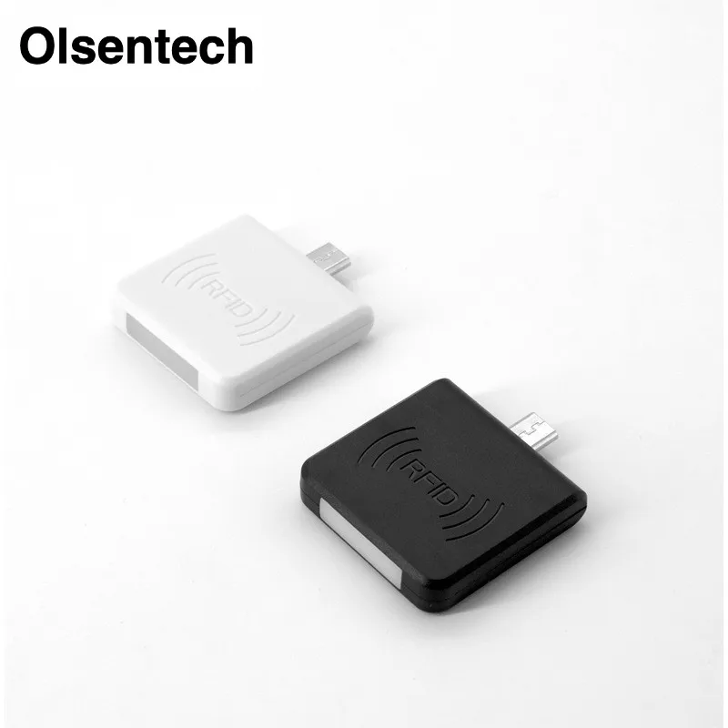 125KHz Mini RFID Reader Mobile Phone EM4100 TK4100 ID Card micro usb Interface Support Android System | Безопасность и защита
