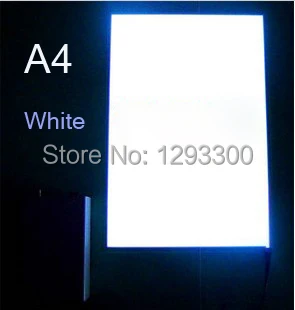 a4 size pink off white on el panel sheet electroluminescent paper dc12v inverter free ship by dhl | Электронные компоненты и