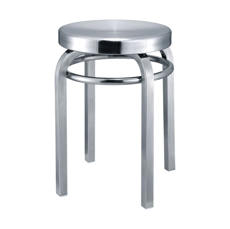 

Stainless steel stool industrial wind chair bar creative experiment surgery hairdressing brushed iron personality simple stool