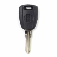 lockartist high quality straight remote key shell black auto car key case for fiat replacement keycase for fiat free shipping