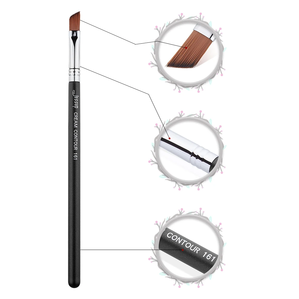 

Jessup Makeup brush Contour brush Cosmetic beauty tool Cream Highlight Blending Angled 161