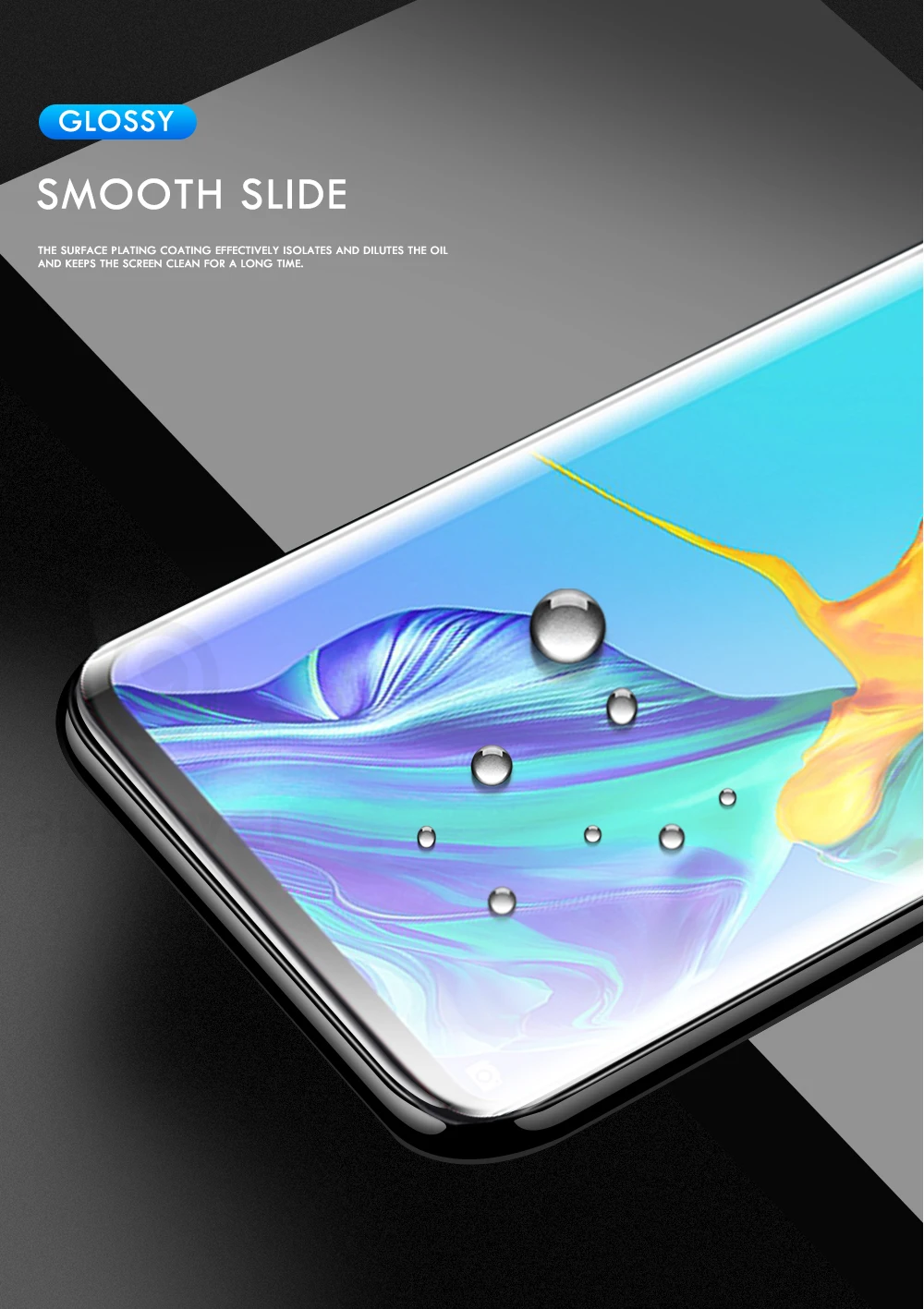 3D гелевая Защитная пленка для huawei P30 PRO P20 Lite, глянцевая Защитная пленка для экрана для huawei P10 Lite P30 P20 0,1 мм, задняя Гидрогелевая пленка