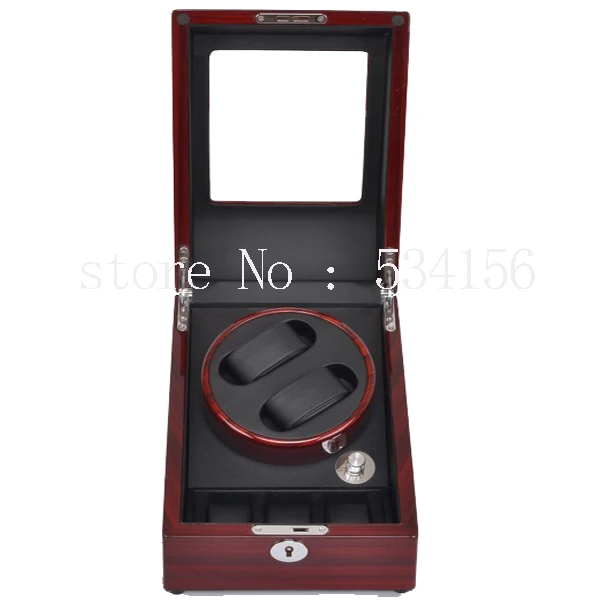 Роскошный поворотный автоматический деревянный витрина для часов|watch