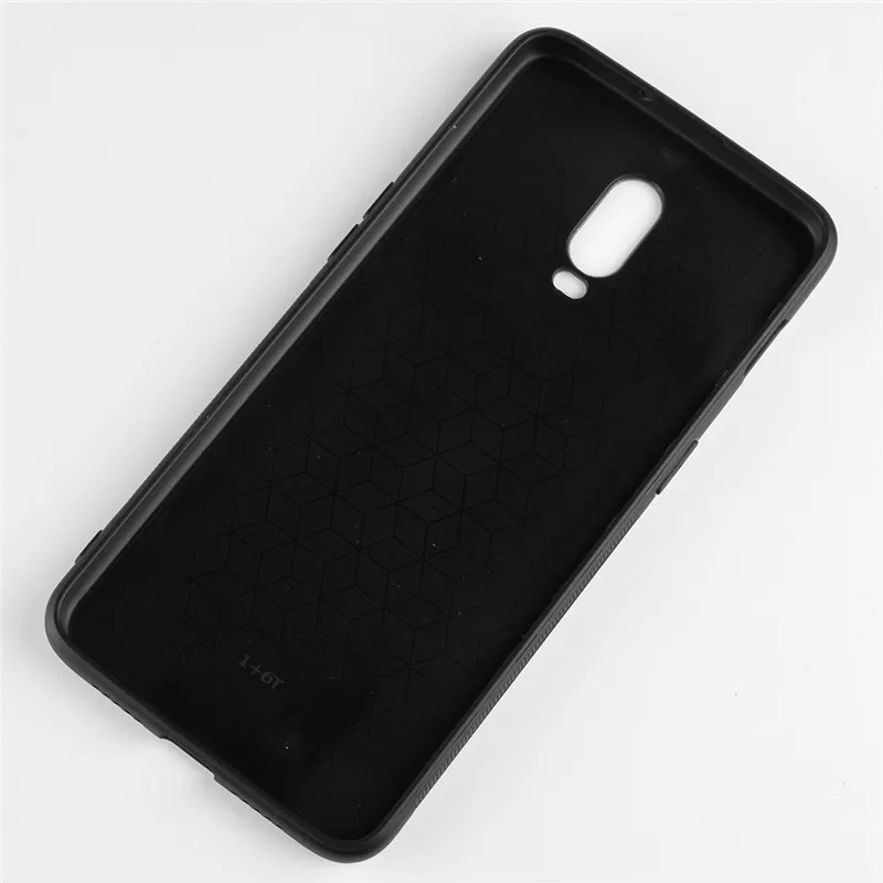 Чехол One Plus 6 T для OnePlus новый силиконовый чехол из искусственной кожи Oneplus6T A6013