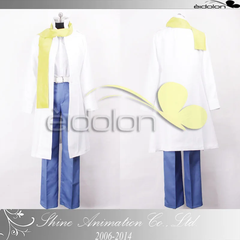 DRAMAtical Murder Dmmd Clear Cosplay Costume Adult Halloween Suits 11