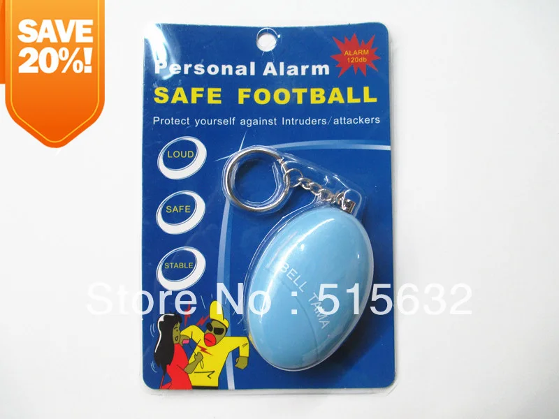Громкая Личная сигнализация безопасность для футбола тревожная защита от