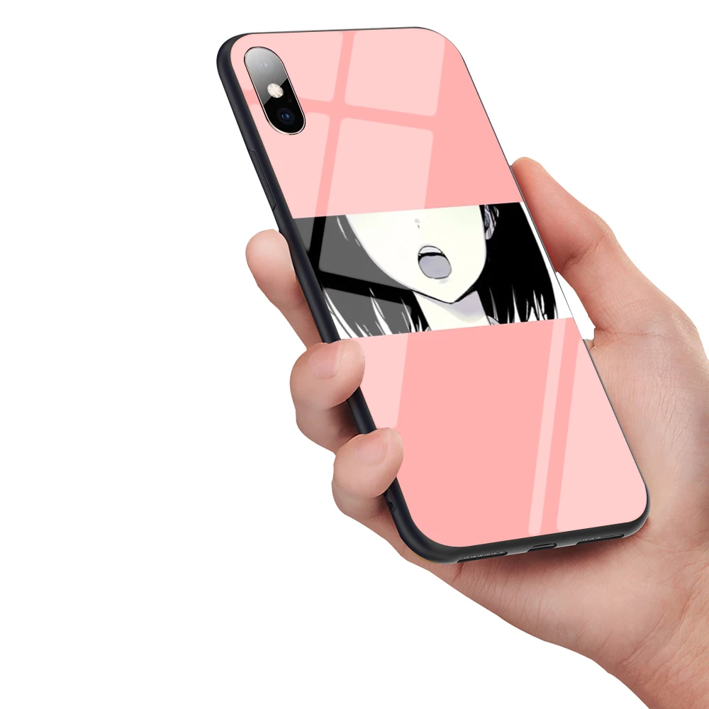 Lavaza Anime puzzle Tempered Glass Soft Cover for iPhone 6 6S 7 8 Plus 5 5S SE XR X XS 11 Pro MAX Case | Мобильные телефоны и