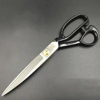 professional high quality tailor scissors vintage manganese steel fabric leather cutter craft scissors sewing accessories