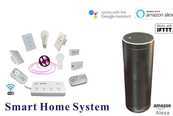 Wi-Fi шторы переключатели сенсорный экран управления со смартфона работает с Amazon Alexa, google assistant