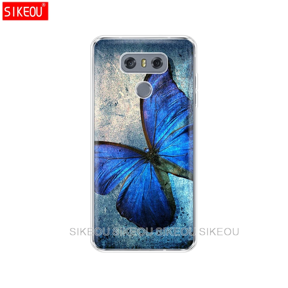 Силиконовый чехол для LG G6 чехлы G 6 5 7 дюймов мягкий ТПУ телефона прозрачный